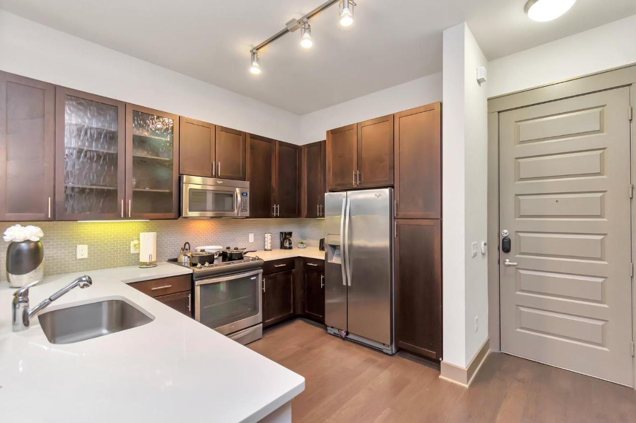 U1 Penthouse Downtown Houston Rental Car Available Apt 1Br 1Bth Gym Sleep Good Buitenkant foto