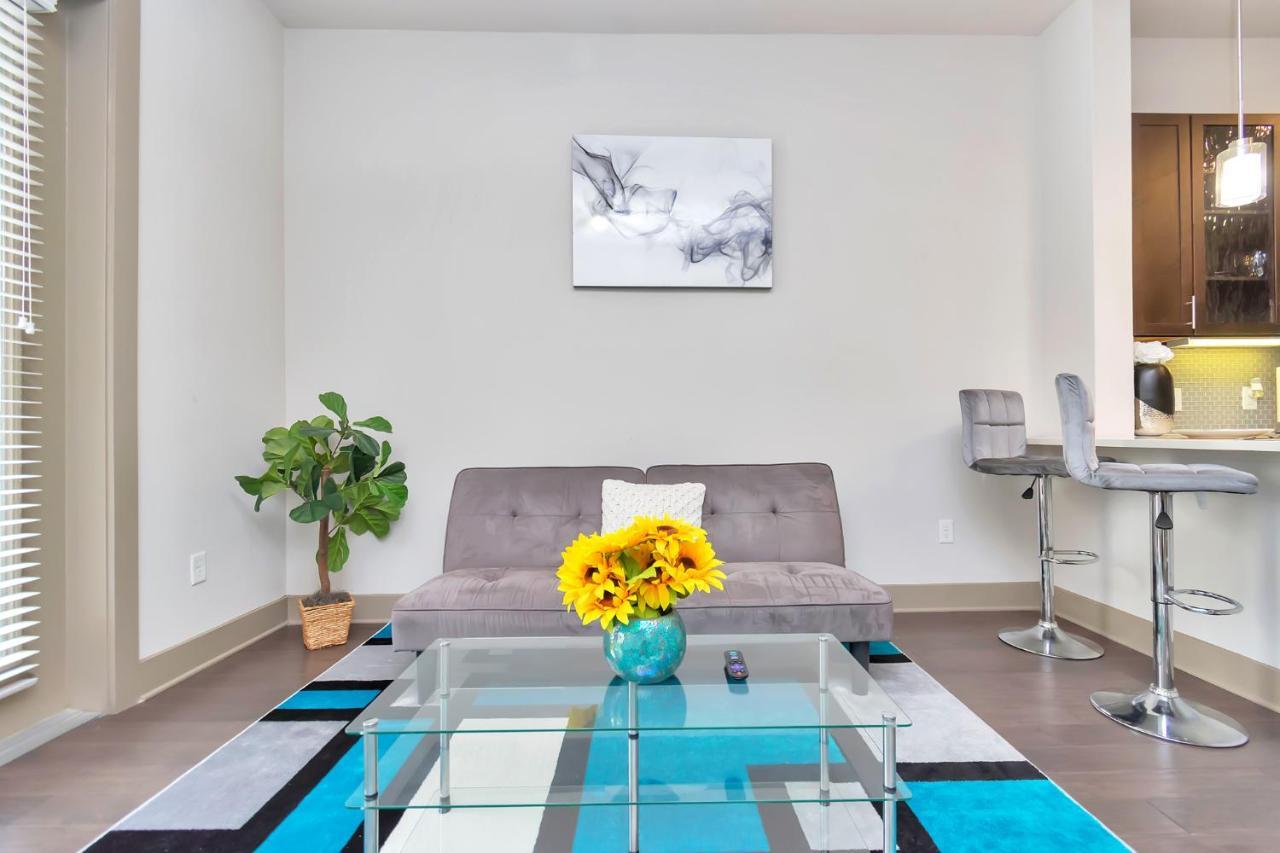 U1 Penthouse Downtown Houston Rental Car Available Apt 1Br 1Bth Gym Sleep Good Buitenkant foto