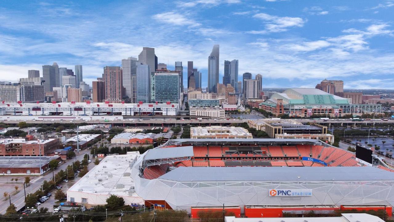 U1 Penthouse Downtown Houston Rental Car Available Apt 1Br 1Bth Gym Sleep Good Buitenkant foto